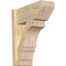Ekena Millwork Balboa Slat Rough Sawn Outlooker, Douglas Fir, 8"W x 18"D x 22"H OUT08X18X22BOA06RDF - alternate 1